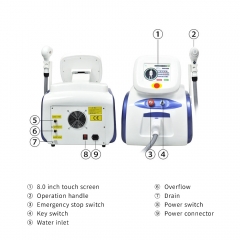 MY - S018C - C Полупроводниковый лазерный эпиляционный аппарат для косметической эпиляции кожи